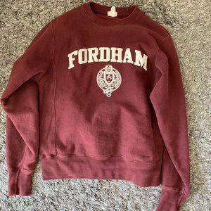 NWOT Fordham champion crewneck